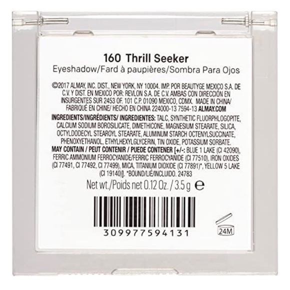 8 Almay Eyeshadow Palette Quads Hypoallergenic Matte Metallic Satin Glitter - Picture 15 of 15